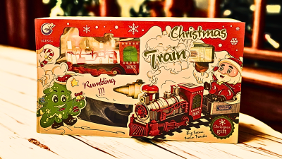 P/36 TREN NAVIDEÑO GRANDE PIE ARBOL1