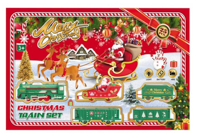 P/72 TREN NAVIDEÑO MEDIANO PIE ARBOL1