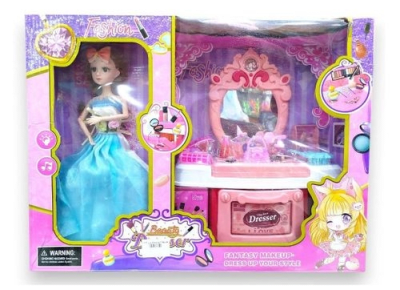 P/18 MUÑECA BEAUTY DRESSER CON ACCESORIOS1