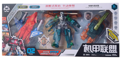 P/48 JUGUETE ACCION MECHA ALLIANCE 3PCS1