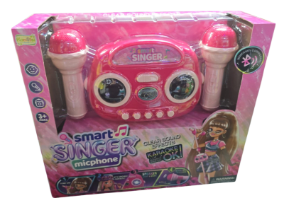 P/24 PARLANTE KARAOKE INFANTIL 2 MICROFONOS1