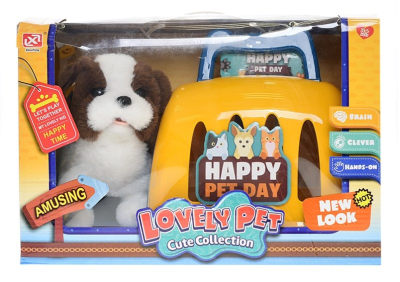 P/24 PELUCHE PERRO CESTA1