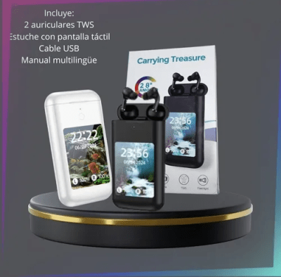 P/100 AUDIFONOS CON PANTALLA CARRYING