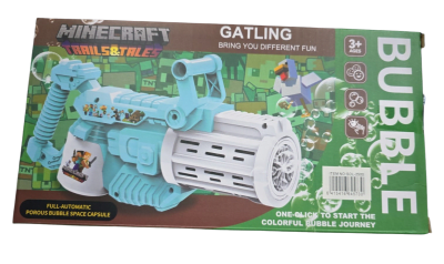 P/72 PISTOLA DE BURBUJAS MINECRAFT1