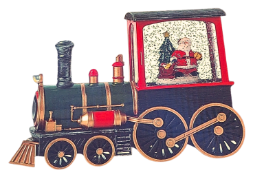 P/12 FAROL NAVIDEÑO CON TREN MUSICAL1