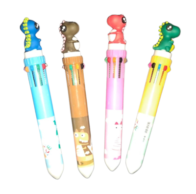 P/36 LAPICERA MULTICOLOR DINO1