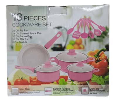 P/12 SET 13PCS DE OLLA COOKWARE