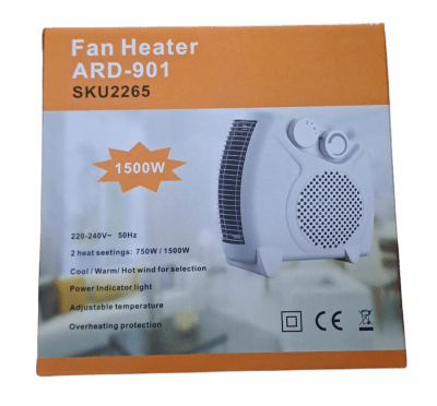 P/8 CALEFACTOR FAN HEATER ARD-9011