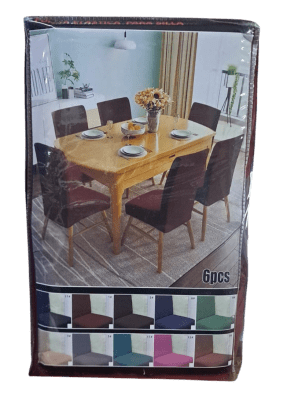 P/24 PACK DE 6 FUNDAS DE SILLAS