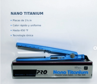 P/40 PLANCHA ALISADORA TITANIUM