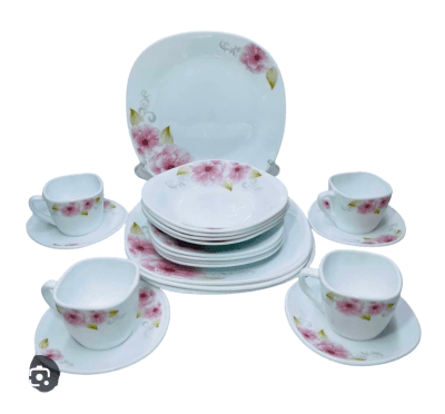 JUEGO DE VAJILLA 20 PCS