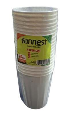 PACK 20 VASOS DESECHABLES COD.47631