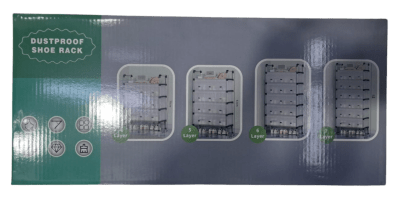 P/12 RACK ZAPATERO DUSTPROOF 6 DIVISIONES