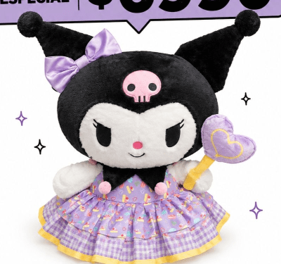 PELUCHE KUROMI 30CM1