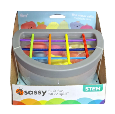 JUGUETE SENSORIAL DE FRUTAS SASSY