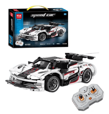 P/24 COCHE TIPO LEGO CON CONTROL 87481