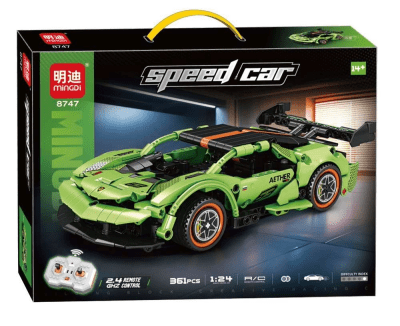 P/24 COCHE TIPO LEGO CON CONTROL 87471