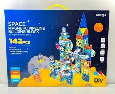 P/12 JUEGO DE BLOQUES MAGNETICOS 142PCS
