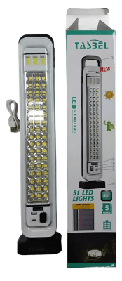 P/25 LAMPARA SOLAR RECARGABLE ML-1607T