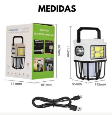 P/60 LAMPARA CAMPING HC-7677A