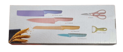 SET DE CUCHILLOS KITCHEN KNIFE