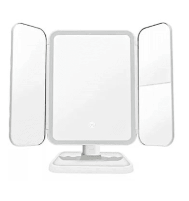 ESPEJO MAQUILLAJE LED PLEGABLE