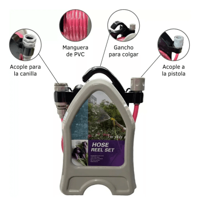 MANGUERA ROLL GARDEN 10M1