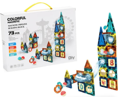 JUEGO DE BLOQUES MAGNETICOS 42 PCS