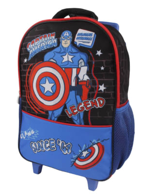 MOCHILA INFANTIL CON RUEDAS 15 AVENGERS 2 DISEÑOS