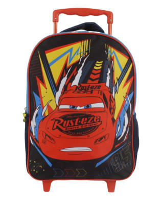 MOCHILA INFANTIL CON RUEDAS 15 CARS