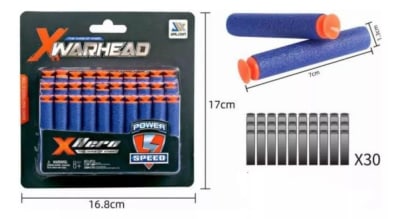 REPUESTO PISTOLA XWARRIOR 30PCS