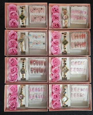 SET RELOJ MAS UÑAS