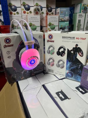 P/60 AUDIFONO RGB AVENGERS PG-706F1