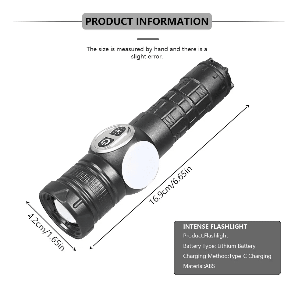 P/180 LINTERNA USB YX-5882