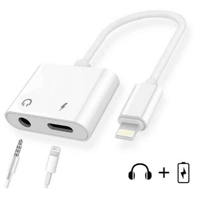 ADAPTADOR DE AUDIO Y CARGA PARA IPHONE2