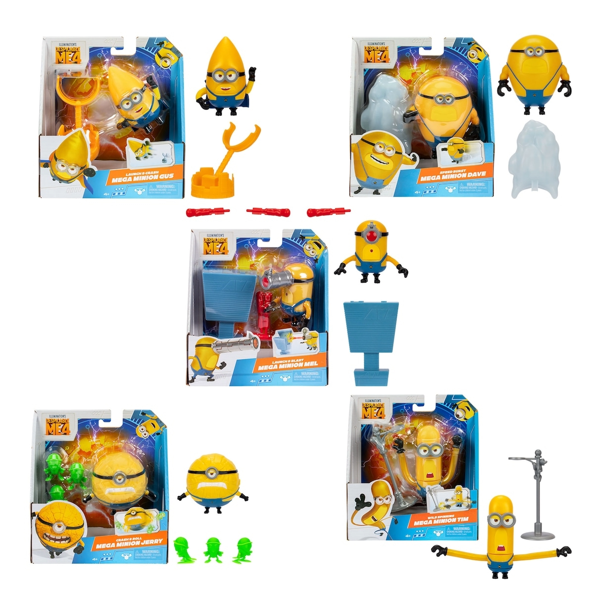 P/2 FIGURA MEGA MINION GUS 0