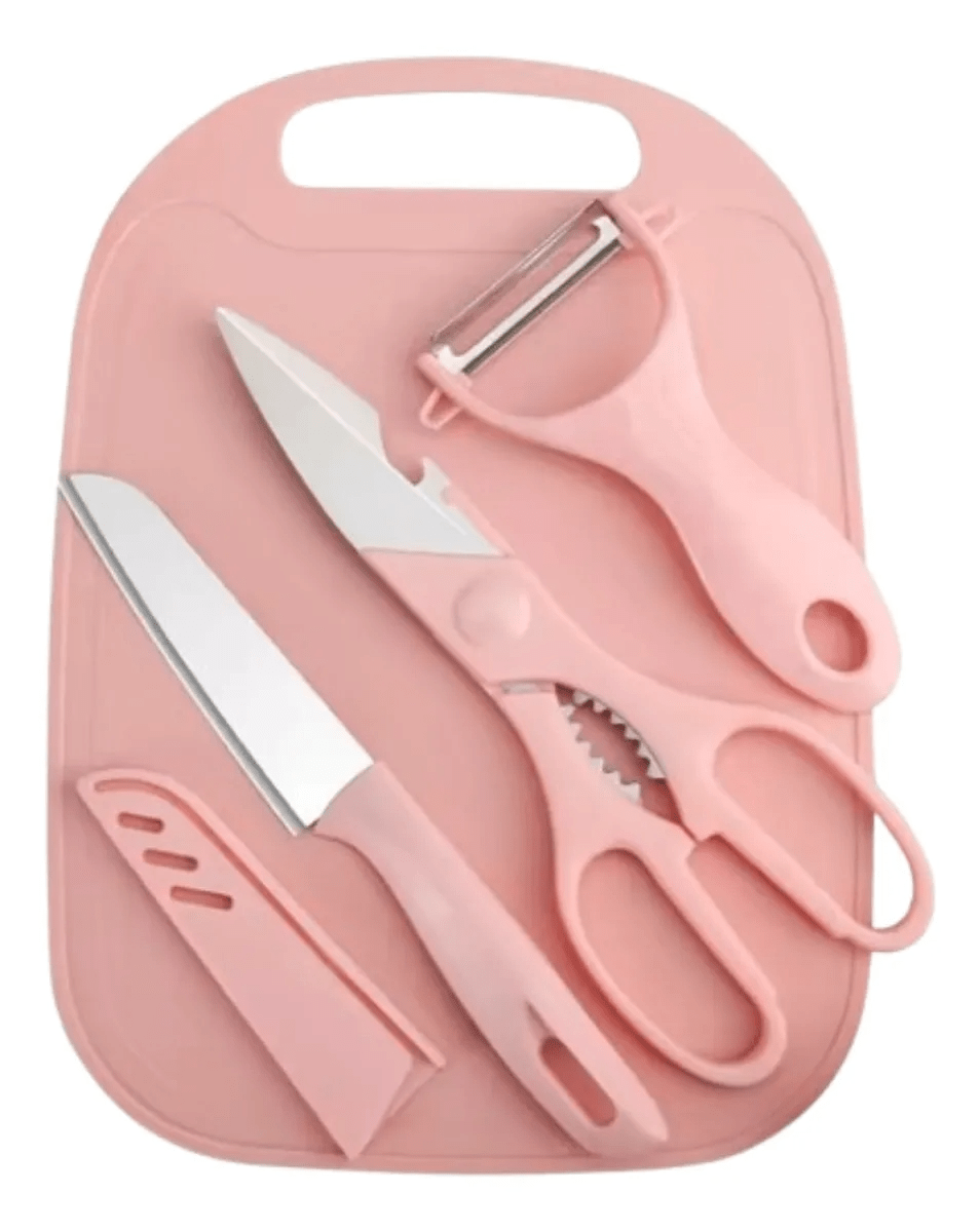 CUCHILLO 3 PCS COLORES 0