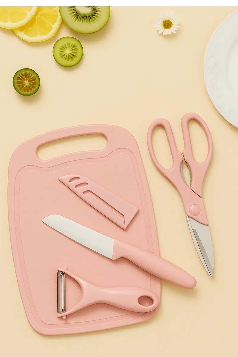 CUCHILLO 3 PCS COLORES3