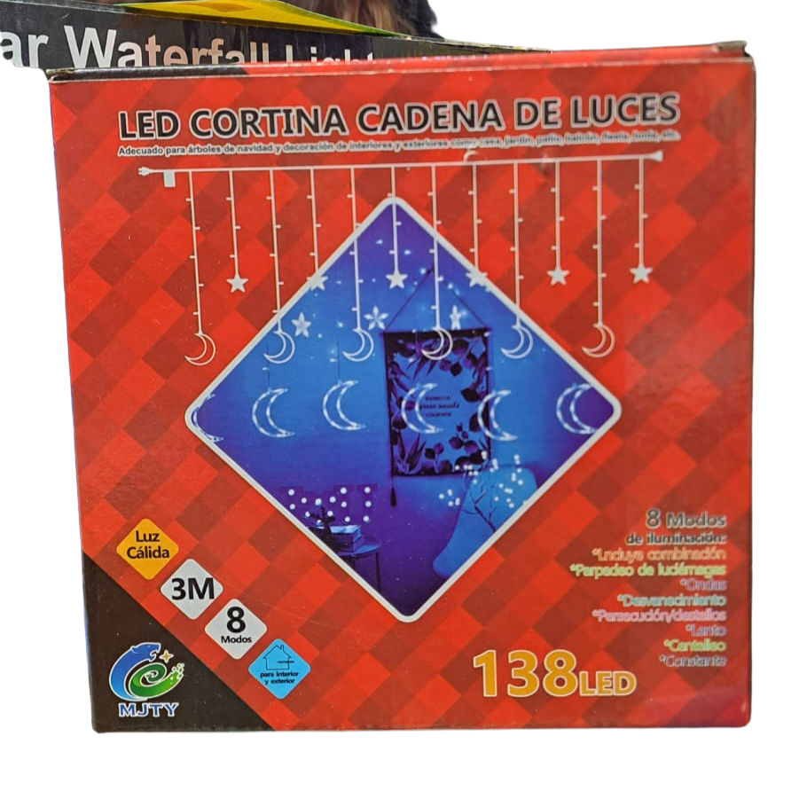 CORTINA SURTIDA ENCHUFE NAVIDEÑA2