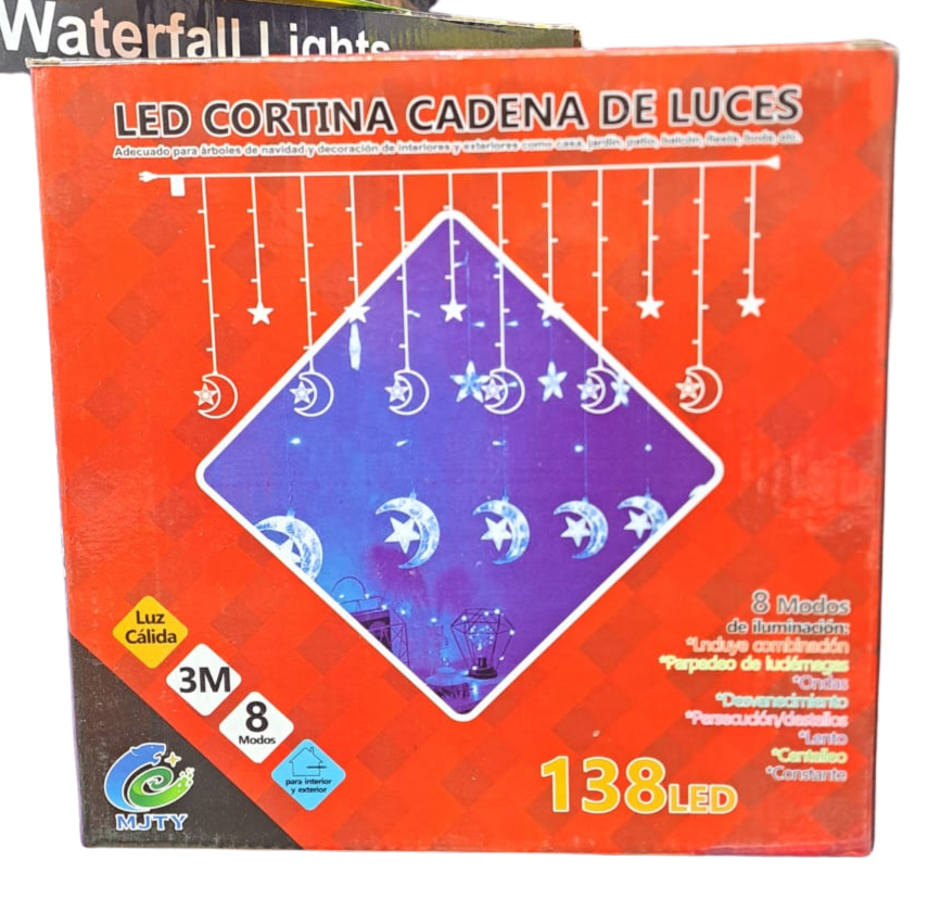 CORTINA SURTIDA ENCHUFE NAVIDEÑA3