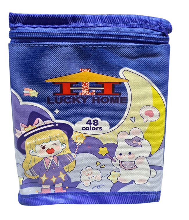 P/26 PLUMON 48 PCS ROSA Y AZUL2