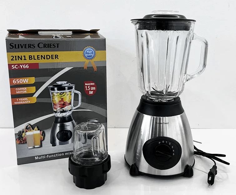 P/6 LICUADORA 2 EN 1 SILVER CREST 1 SC-Y66 0