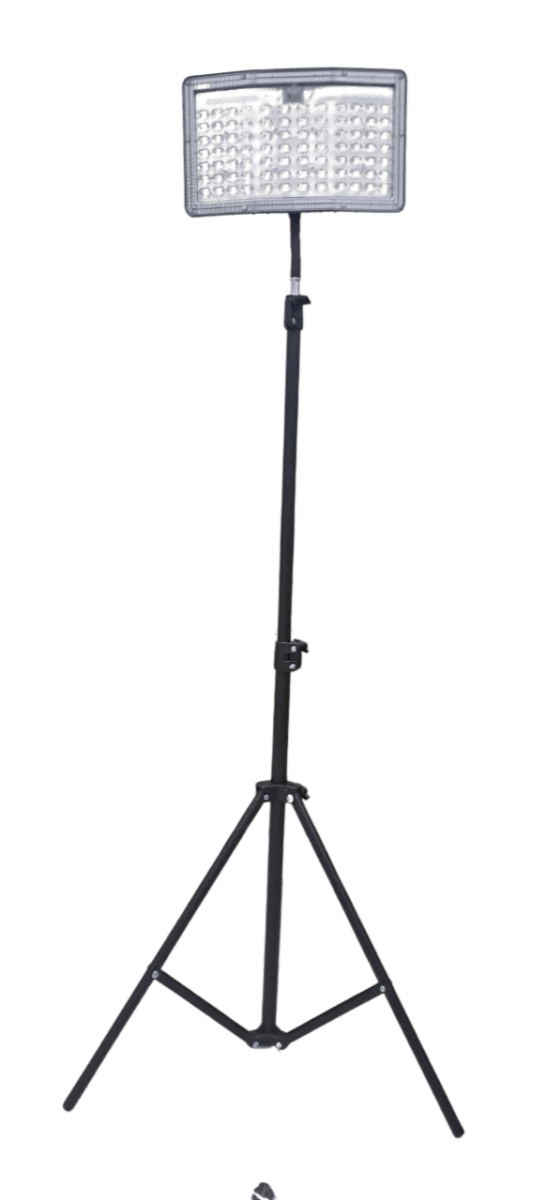 FOCO LED RECARGABLE CON PEDESTAL 0