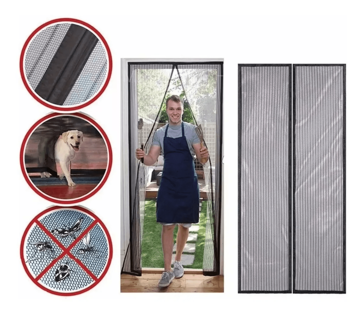 MALLA MOSQUITERA MAGNETICA PUERTA5