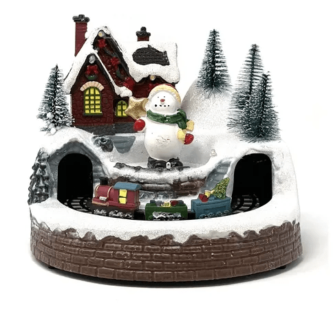 MUSICAL NAVIDEÑO MUÑECO NIEVE PEQUEÑO3