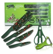 SET DE CUCHILLOS KITCHEN KNIFE2