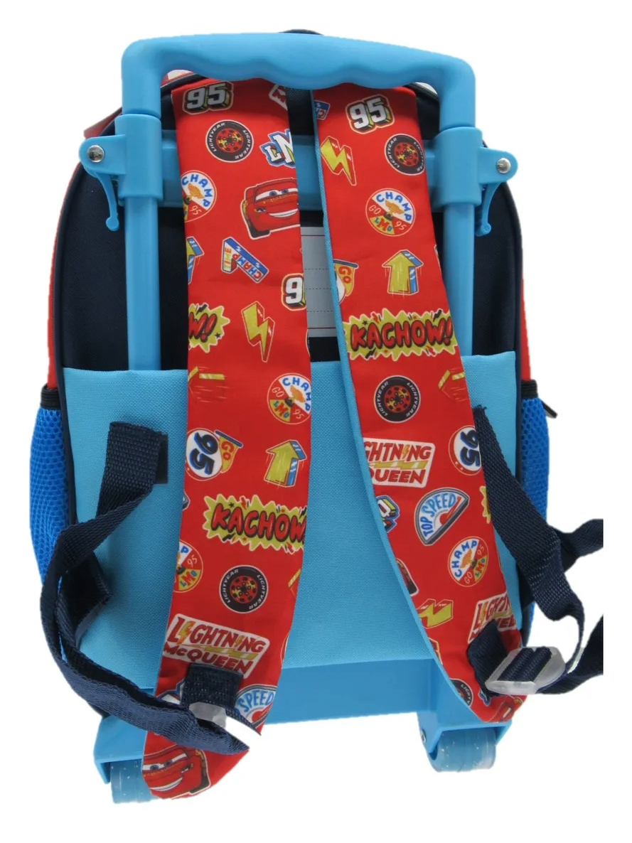 MOCHILA RAYO MCQUEEN CON RUEDAS2