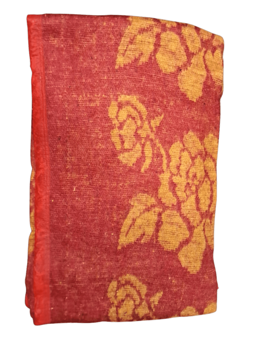 FRAZADA 2 PLAZA CON FLORES5