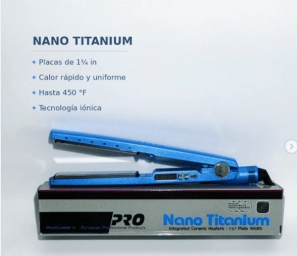 P/40 PLANCHA ALISADORA TITANIUM 0