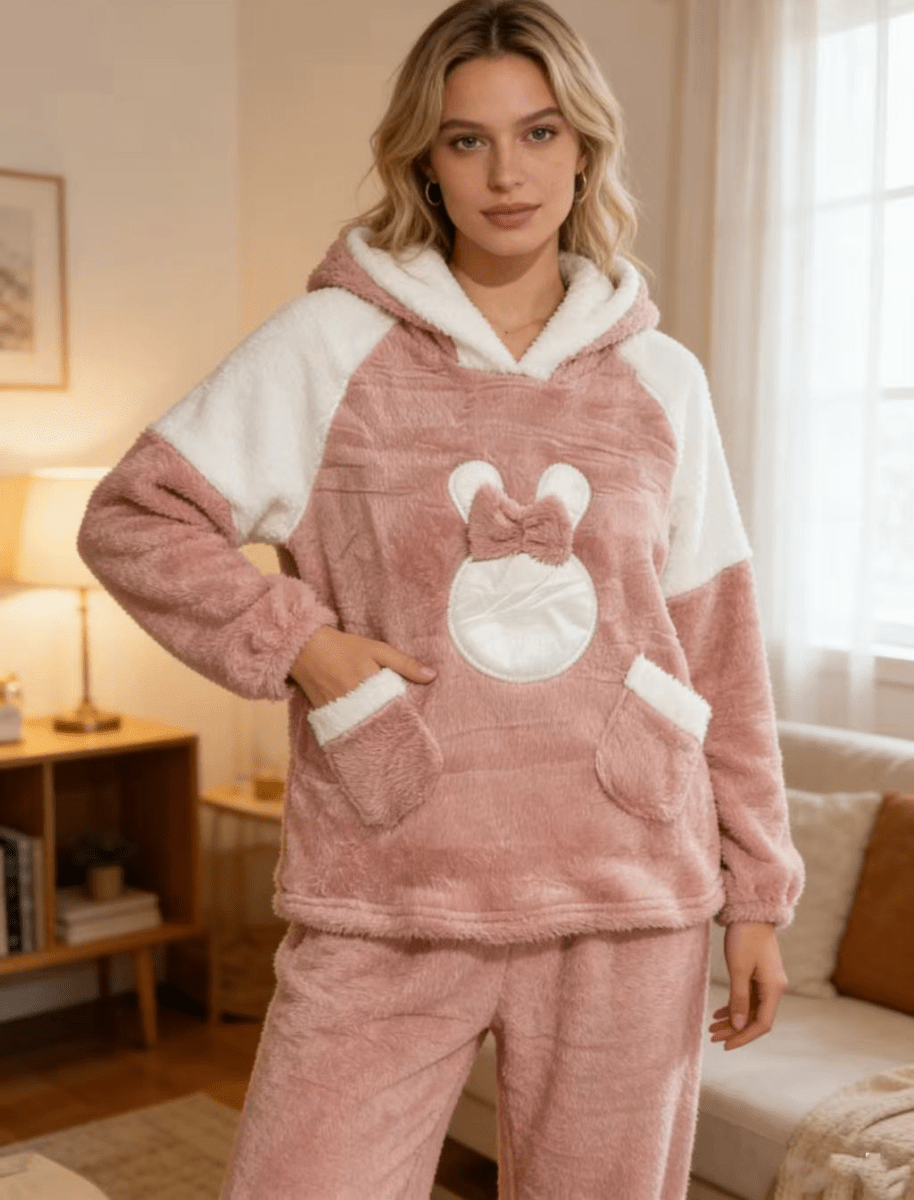 PIJAMA PLUSH CON DISEÑOS 0
